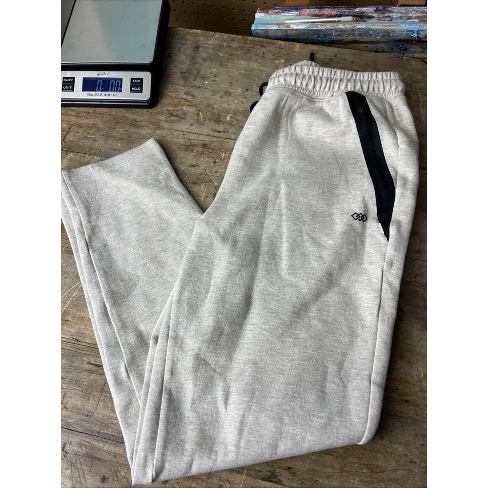 Legend Large Tapered Mens Beige Heather Tan Sweatpants